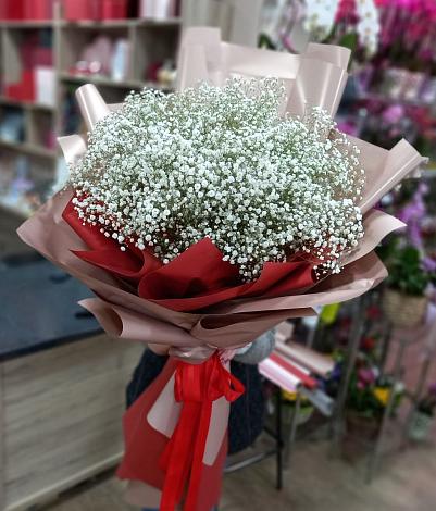 Букет цветов из: Гипсофила в Могойтуе